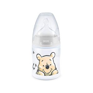 Biberon Nuk First Choice 150 ml tetina silicon Disney Winnie gri 0-6 luni imagine