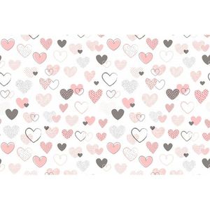 Lenjerie patut Hearts 5 piese multicolor imagine