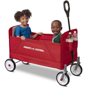 Carucior pliabil de tractat Radio Flyer EZ Fold Wagon imagine