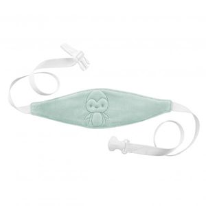 Suport sustinere cap pentru scaun auto BabyJem Strap Pinguin Mint imagine