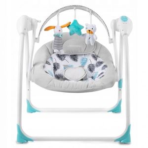 Leagan electric cu muzica Ricokids 7326 Turcoaz imagine