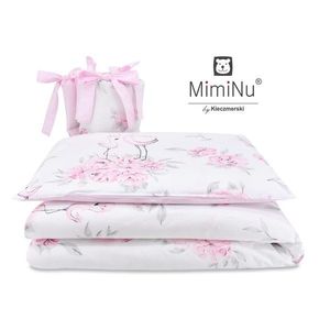 Set 3 piese patut Peonie Pink MimiNu imagine