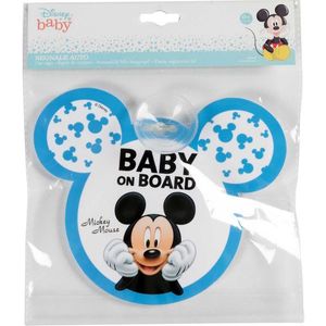 Semn de avertizare Baby on Board Mickey TataWay CZ10423 imagine