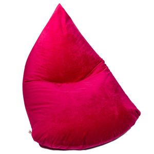 Puf bean bag rubin velvet imagine