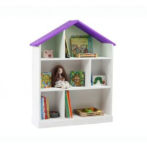 Casuta biblioteca din lemn BookHouse Grape 130 x 96 x 30 cm imagine