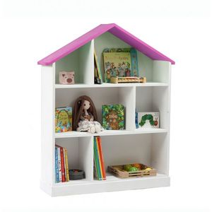 Casuta biblioteca din lemn BookHouse Jellybear 130 x 96 x 30 cm imagine