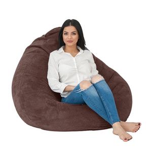 Fotoliu pufrelax tip sac nirvana gigant smarald pretabil si la exterior umplut cu perle polistiren beanbag marca pufrelax imagine