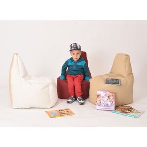 Fotoliu pentru copii 2-8 ani sunlounger junior wine marca Pufrelax imagine