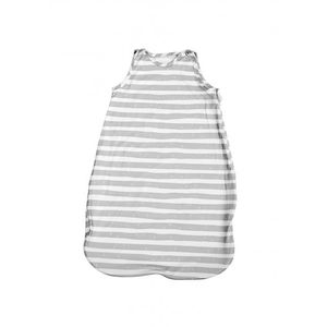 Sac de dormit de iarna 85 cm bumbac ranforce Striped Grey imagine