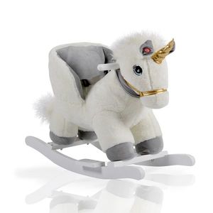 Balansoar Moni din plus pentru copii Unicorn Moon cu sunete imagine