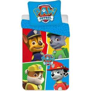 Set lenjerie pat copii Paw Patrol Team 100x135 + 40x60 SunCity imagine