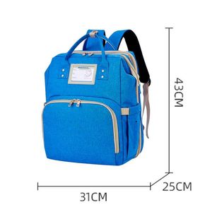 Rucsac pentru mamici F extensibil blue imagine