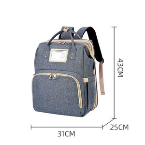 Rucsac pentru mamici F extensibil gray imagine