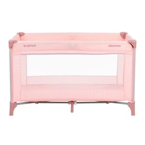 Patut pliabil cu doua nivele KikkaBoo 120x60 cm So Gifted Pink 2020 imagine