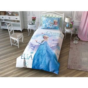 Lenjerie de pat Tac 3 piese Frozen Elsa Disney imagine