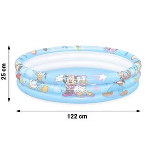 Piscina gonflabila pentru copii 2 ani+ Bestway Mickey Mouse 122 x 25 cm 140 litri imagine