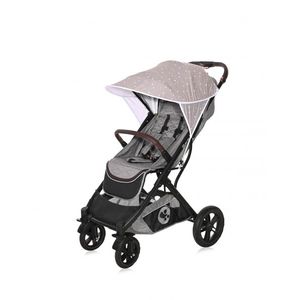 Copertina pentru carucior model universal Grey Beige Stars imagine