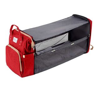 Rucsac pentru mamici Bebumi F extensibil Red imagine