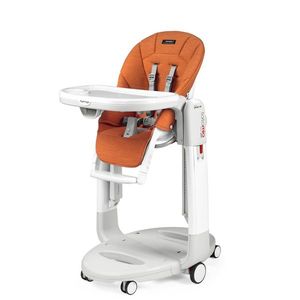 Scaun de masa 3 in 1 Peg Perego Tatamia Follow Me 0-15 Kg Wonder Orange Portocaliu imagine