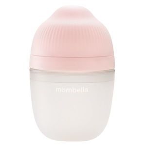 Biberon Anticolici Mombella Brest-Like 210ml Tetina M flux mediu 100 Silicon Old Roze imagine