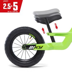 Bicicleta fara pedale Berg Biky City verde imagine