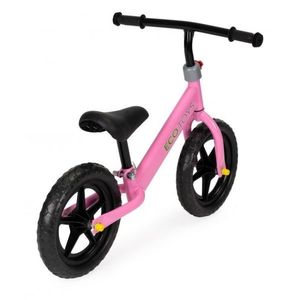 Bicicleta fara pedale cu roti din spuma Eva Ecotoys JM 763 Roz imagine