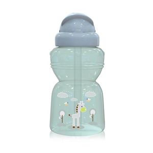 Cana sport Animals cu pai moale si flexibil 6 luni+ 325 ml Mint Green imagine