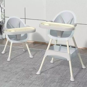 Scaun de masa Little Mom New Fashion Dinning Chair WhitePudra imagine