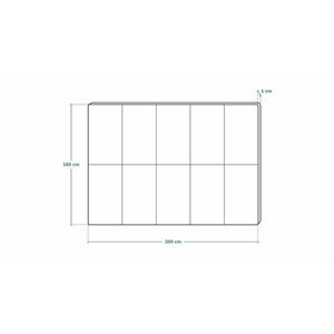 Covoras educativ Lionelo Robby 200 x 180 cm Multicolor imagine