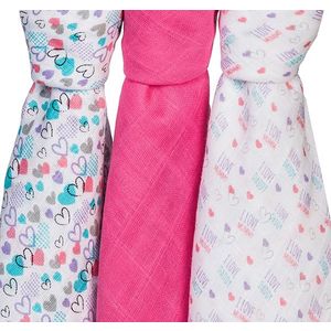 Scutece textile pentru bebelusi 3 buc BabyOno 02 Roz imagine