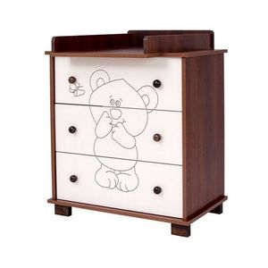 Comoda pentru copii Bear Wenge imagine