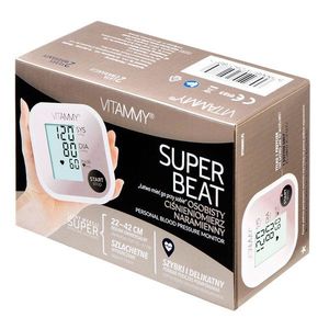 Tensiometru electronic de brat Vitammy Super Beat manseta 22-42 cm albroz imagine