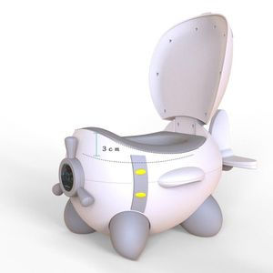 Olita educationala pentru copii Little Mom Airplane Grey imagine