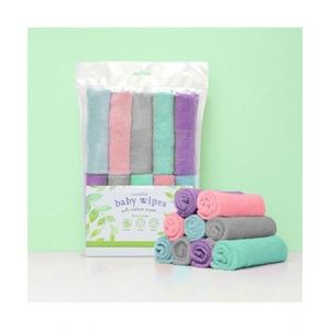 Set 10 servetele textile moi Bambino Mio Cloud imagine