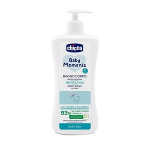 Sampon fara lacrimi Chicco Baby Moments Baby Skin 500 ml 0 luni+ imagine