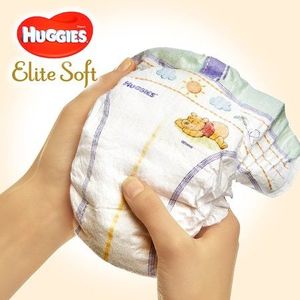 Scutece Huggies Elite Soft 2, 4-6 kg 132 buc imagine