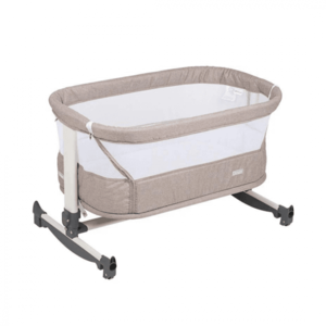 Patut co-sleeper BabyGo Vivaldi beige imagine