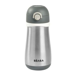 Termos Beaba 350 ml Mineral Grey imagine