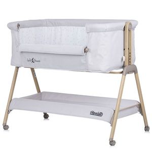 Patut Co-Sleeper Chipolino Sweet Dreams grey stars wood imagine