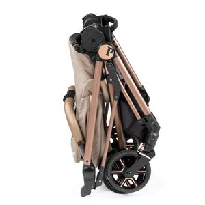 Carucior 3 in 1 Peg Perego Vivace Lounge 0 - 22 kg Mon Amour bej roz i-Size imagine