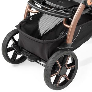 Carucior 3 in 1 Peg Perego Book SLK 0 - 22 kg Mon Amour bej roz i-Size imagine