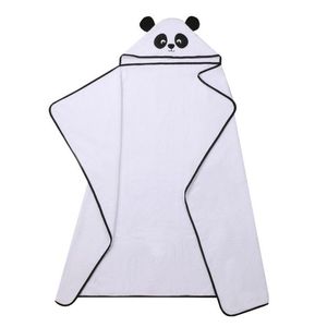 Prosop din bumbac cu gluga 120x100 cm White Panda imagine