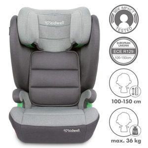 Scaun auto cu Isofix 15-36 Kg Kidwell Weston Dark Gray i-Size imagine