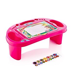 Masuta de activitati pentru copii 31x55x18 cm Activity Table Pink imagine