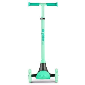 Trotineta cu 3 roti Yvolution Y Glider kiwi green, roti Led, ghidon reglabil, greutate admisa 50 kg imagine