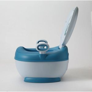 Olita cu adaptor moale si manere Little Mom Sailor Blue imagine