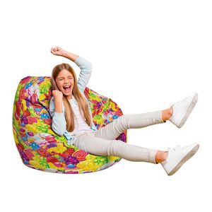 Fotoliu Puf Bean Bag tip Para L fruits candy imagine