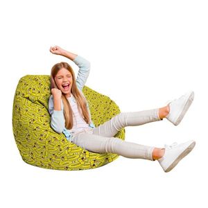 Fotoliu Puf Bean Bag tip Para L rate galbene cool imagine