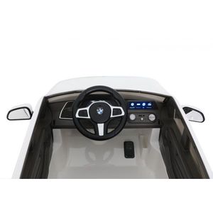 Masina electrica copii BMW X5 45W Versiune M 12V cu telecomanda alb imagine