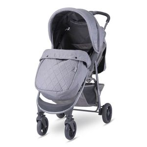 Carucior sport Olivia Basic cu husa de picioare Cool Grey imagine